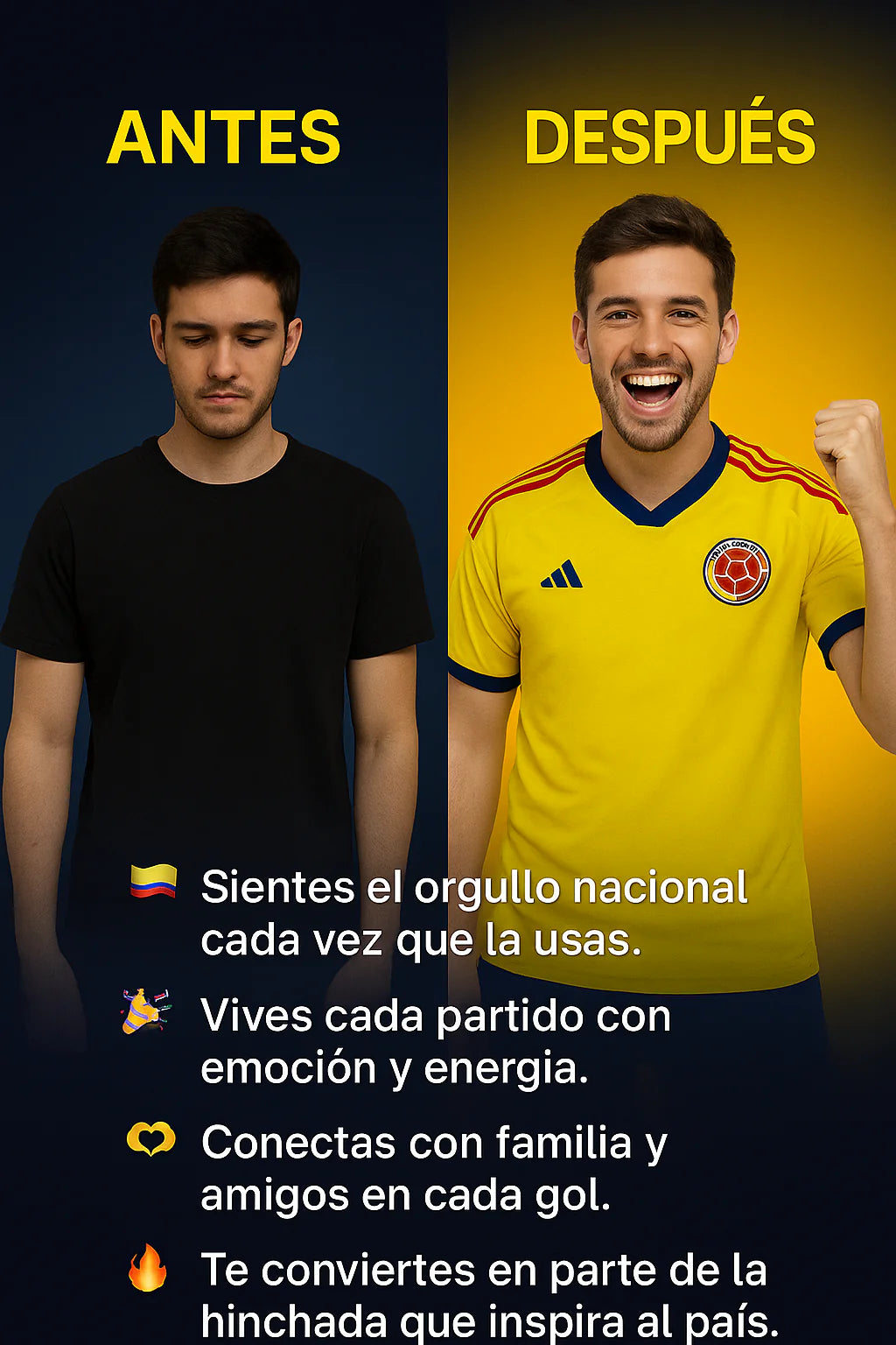 CAMISETA SELECCION COLOMBIA MUNDIAL 26