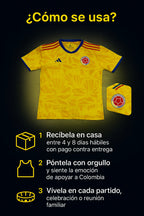 CAMISETA SELECCION COLOMBIA MUNDIAL 26